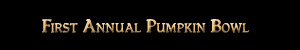 Pumpkin Bowl